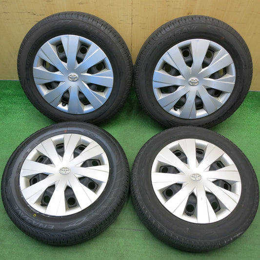 バリ溝！25年！ほぼ10分★トヨタ 160系 カローラ フィールダー 純正 スチール 175/65R15 ダンロップ エナセーブ EC204 15インチ PCD100/4H★6040502HAノ