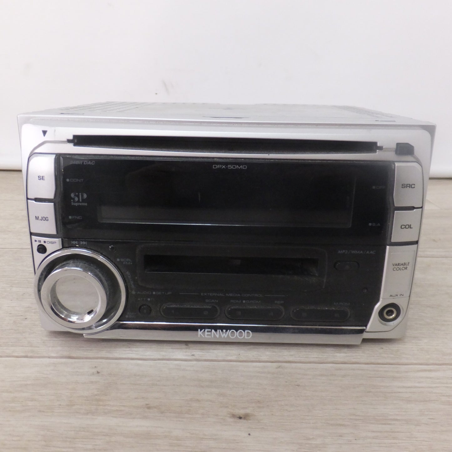 [送料無料] ★ケンウッド KENWOOD 2DIN コンポ CD/MDレシーバー DPX-50MDS(52★