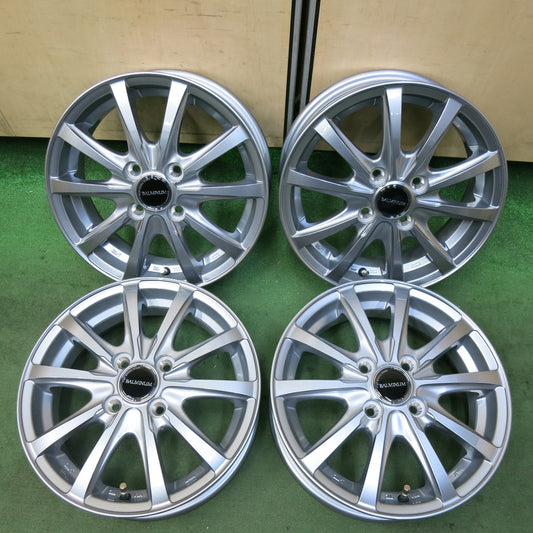 未使用★BALMINUM LS10 バルミナ 14インチ ホイール 14×4.5J PCD100/4H★5061908SYホ