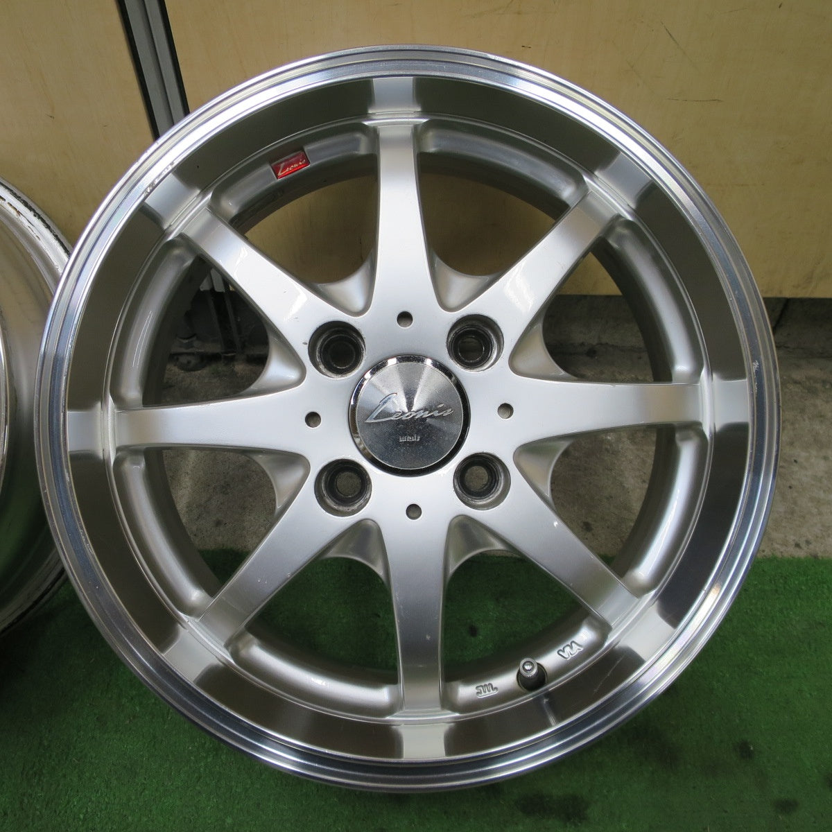 4本価格★Leonis weds H032 14インチ ホイール レオニス ウェッズ 14×5J PCD100/4H★6051502NGホ