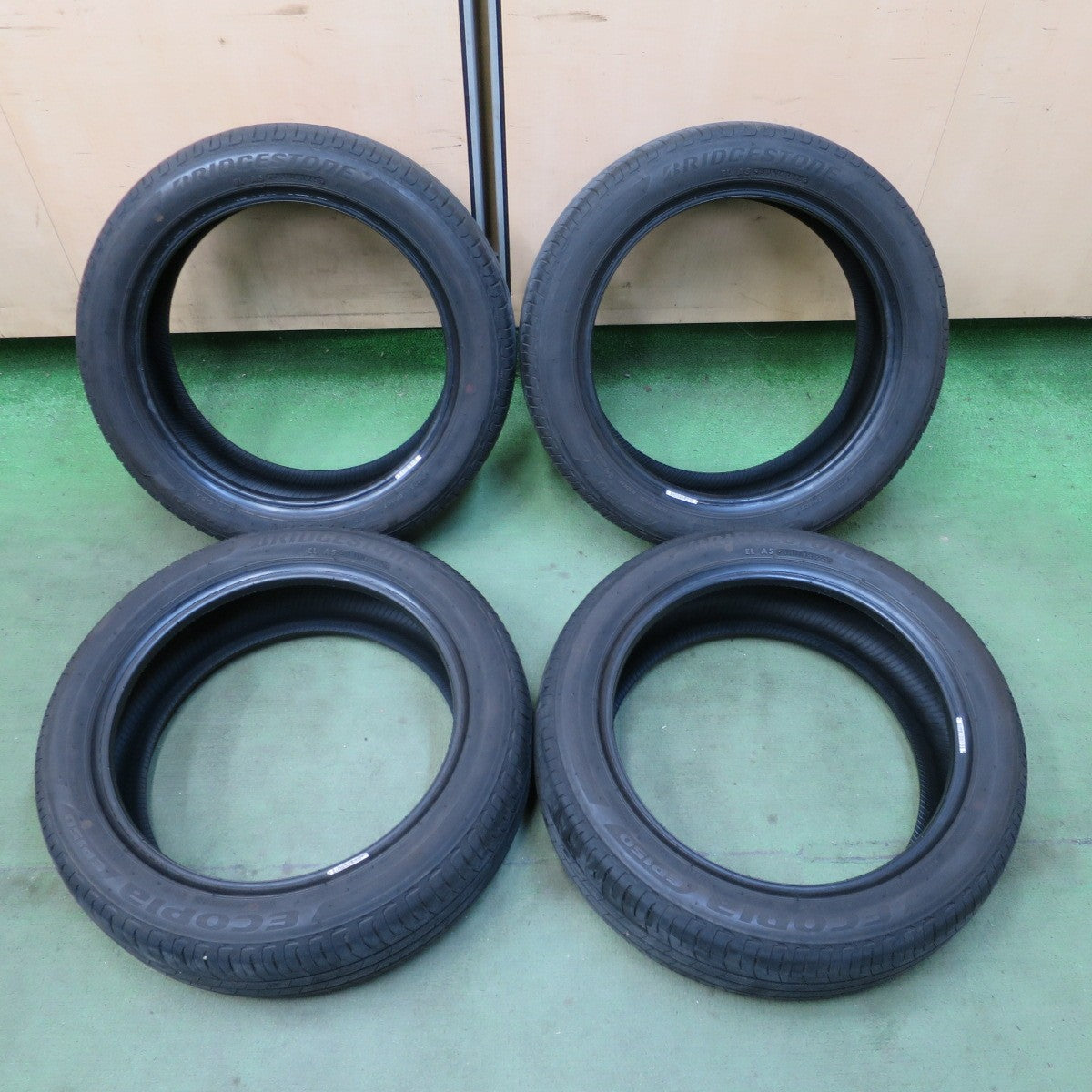 4本価格！25年◎165/55R15 ブリヂストン エコピア EP150 タイヤ 15インチ スペーシア タント N-BOX ルークス ワゴンＲ ムーヴ キャンバス 等◎6100203NGノタ