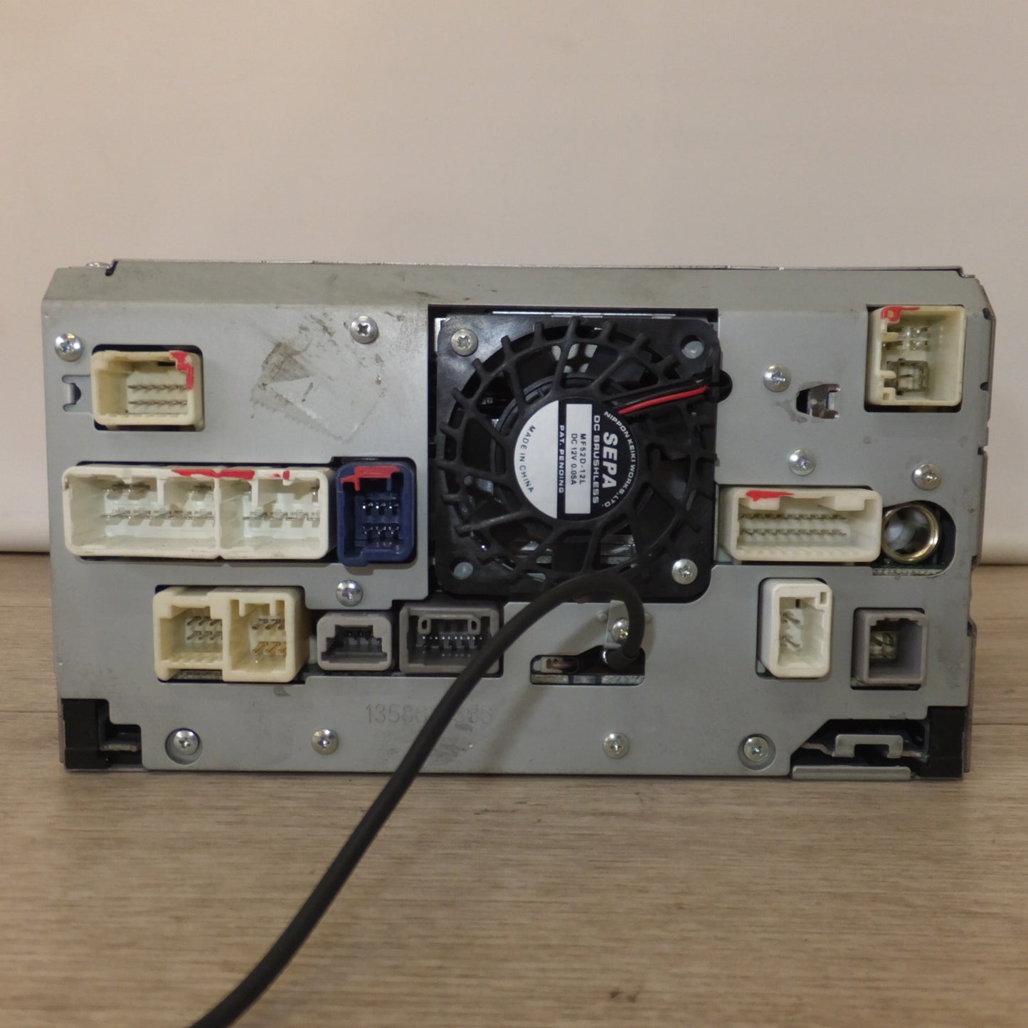 [送料無料] 現状品★富士通テン製 トヨタ 純正 HDDナビゲーション NHDT-W57 08545-00Q60(17)★