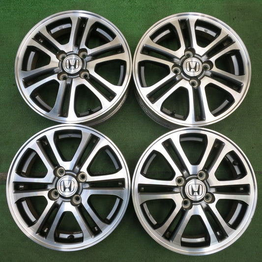 キレイ★ホンダ JF1 JF2 N-BOX 純正 ホイール 14インチ 14×4.5J NBOX Nボックス PCD100/4H★6062405HAホ