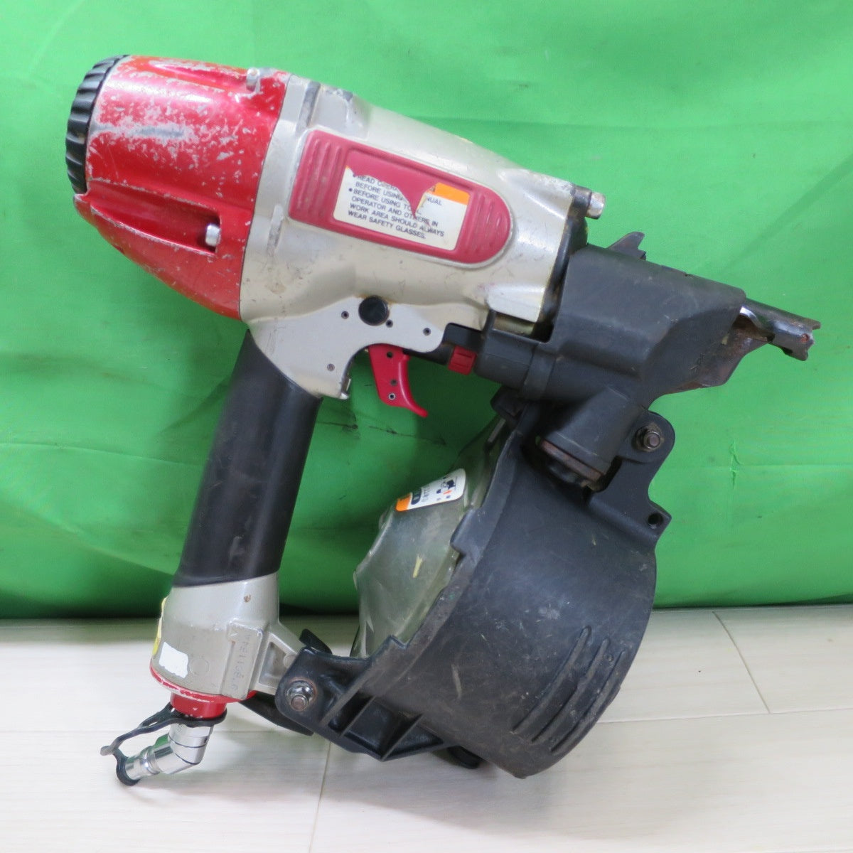 [送料無料] ☆MAX マックス 常圧 コイル ネイラ CN-450AD(FP) エアー ツール 工具 釘打機 釘打ち機 ネイル①☆