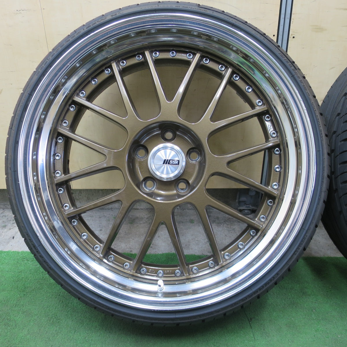 バリ溝！22年！ほぼ10分★SSR MS1 225/30R20 245/30R20 デリンテ サンダー D7 20インチ PCD114.3/5H★6042201ナノ