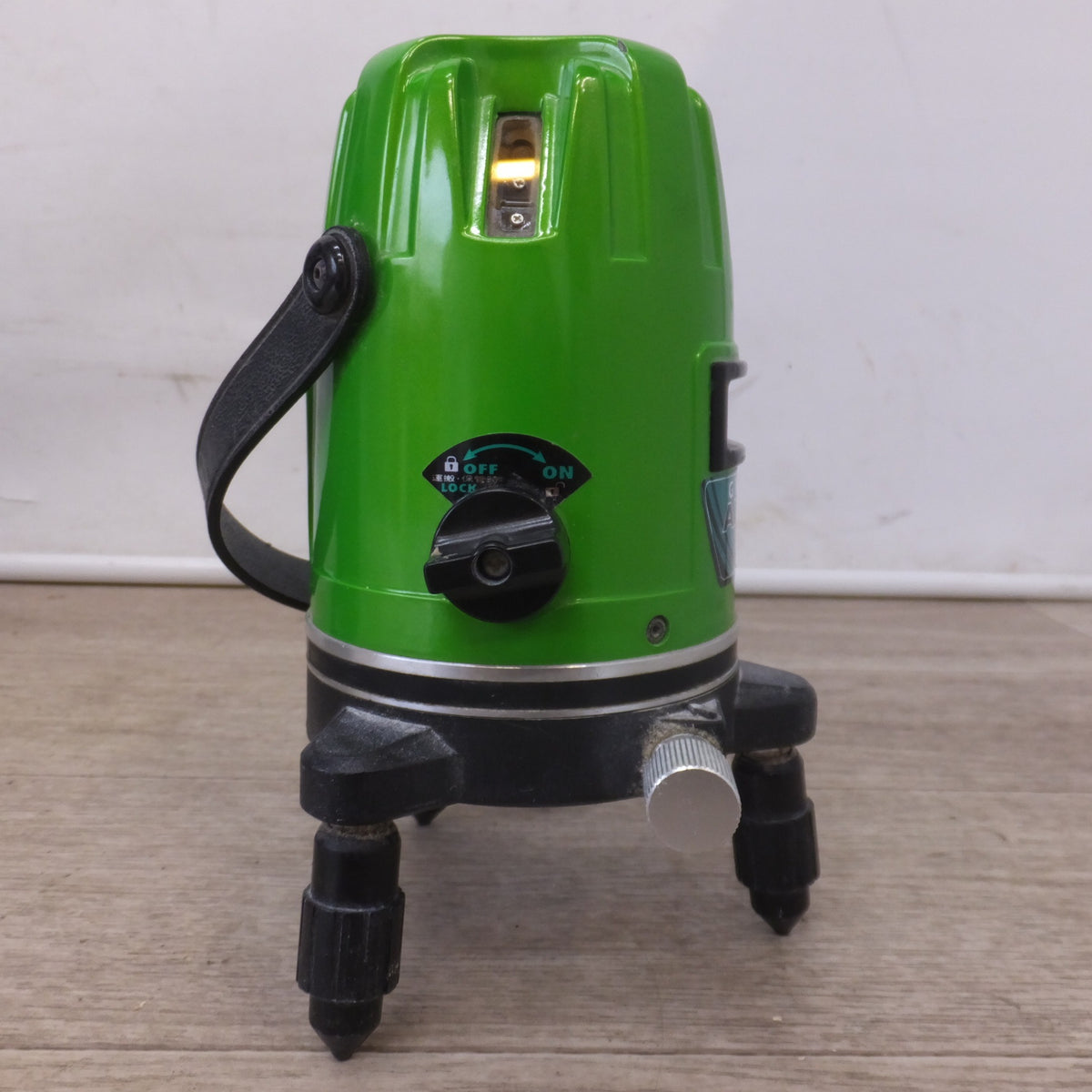 現状品★山真製鋸 YAMASHIN レーザー墨出し器 グリーンエイリアン GREEN ALIEN GA-04BB★