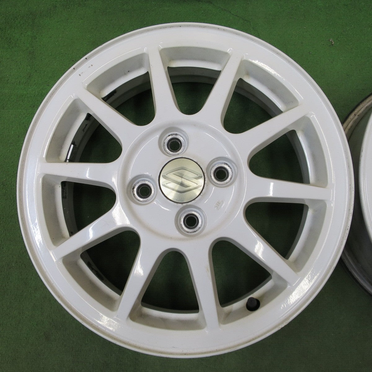 4本価格◎スズキ HT81S スイフト スポーツ 純正 ホイール 15インチ 15×5J PCD100/4H◎6081701NGホ