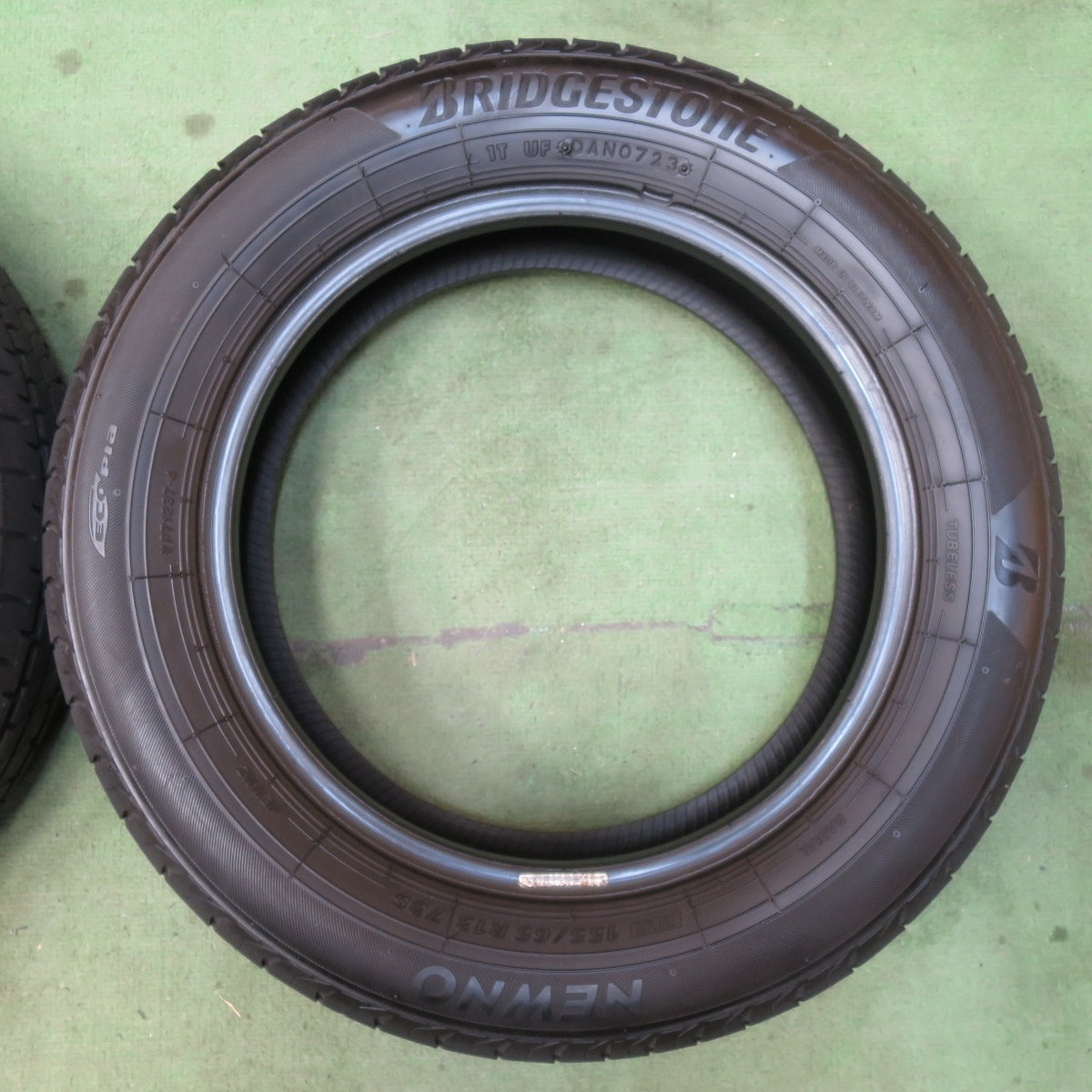 バリ溝！23年！8.5分★155/65R13 ブリヂストン NEWNO ニューノ 13インチ タイヤ ワゴンR ムーブ ラパン ライフ ザッツ ゼスト 等★6011711イノタ