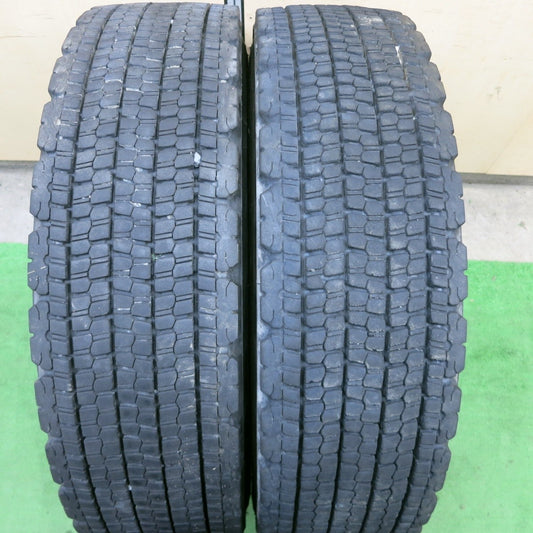 2本価格★トラック タイヤ 225/80R17.5 123/122L スタッドレス ブリヂストン W900 17.5インチ★5031204ナスタ