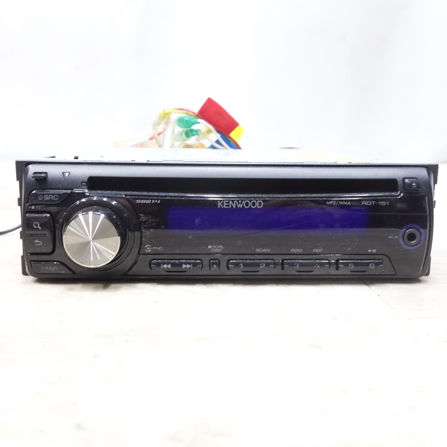 [送料無料] ◆KENWOOD ケンウッド CD プレーヤー デッキ RDT-151 レシーバー 1DIN コンポ カー オーディオ ステレオ 現状品◆