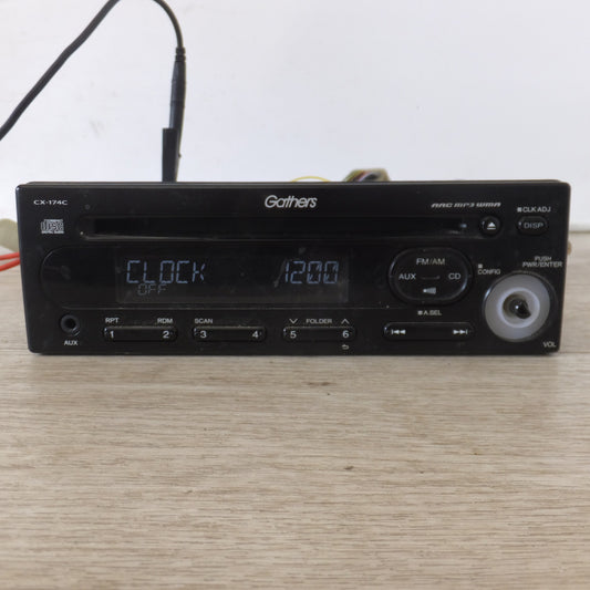 [送料無料] 現状品★ケンウッド製 ホンダ 純正 CDチューナー Gathers CX-174C(60)★