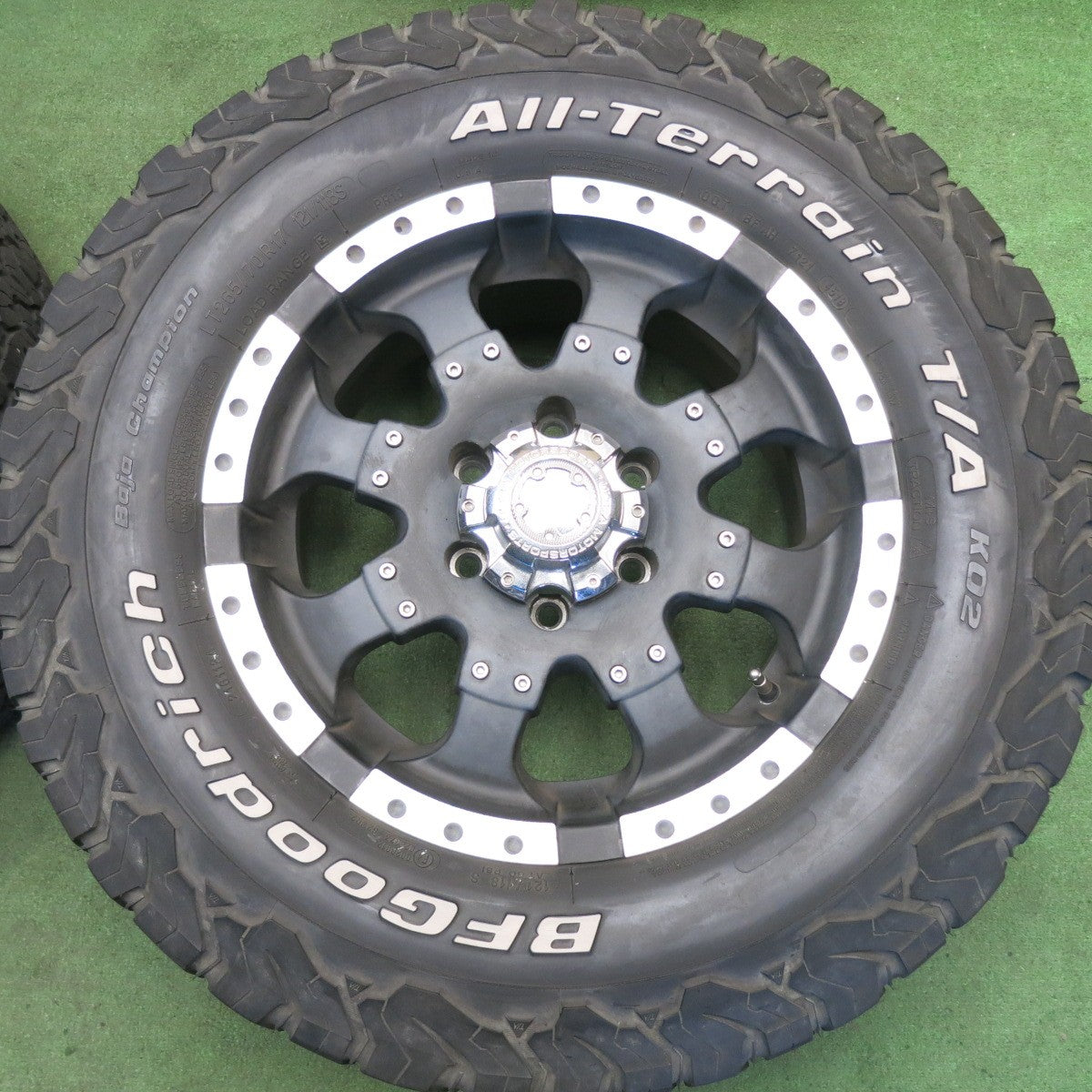 4本価格★265/70R17 121/118S BFグッドリッチ All-Terrain T/A KO2 ULTRA MOTORSPORTS ウルトラモータースポーツ 17インチ PCD139.7/6H★6053108HAノ
