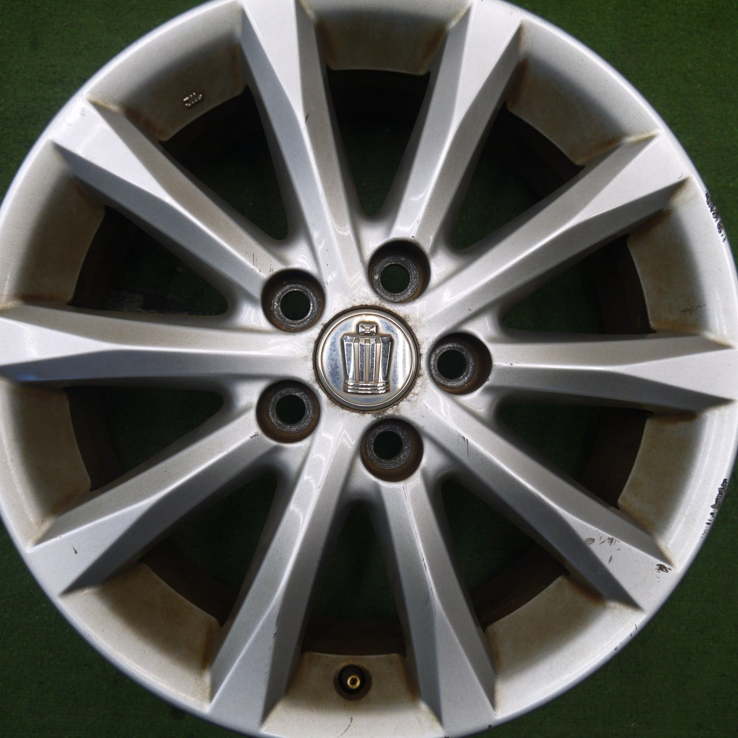 4本価格★トヨタ 200系 クラウン ロイヤル 純正 ホイール 17インチ 17×7J PCD114.3/5H★5062004Hホ