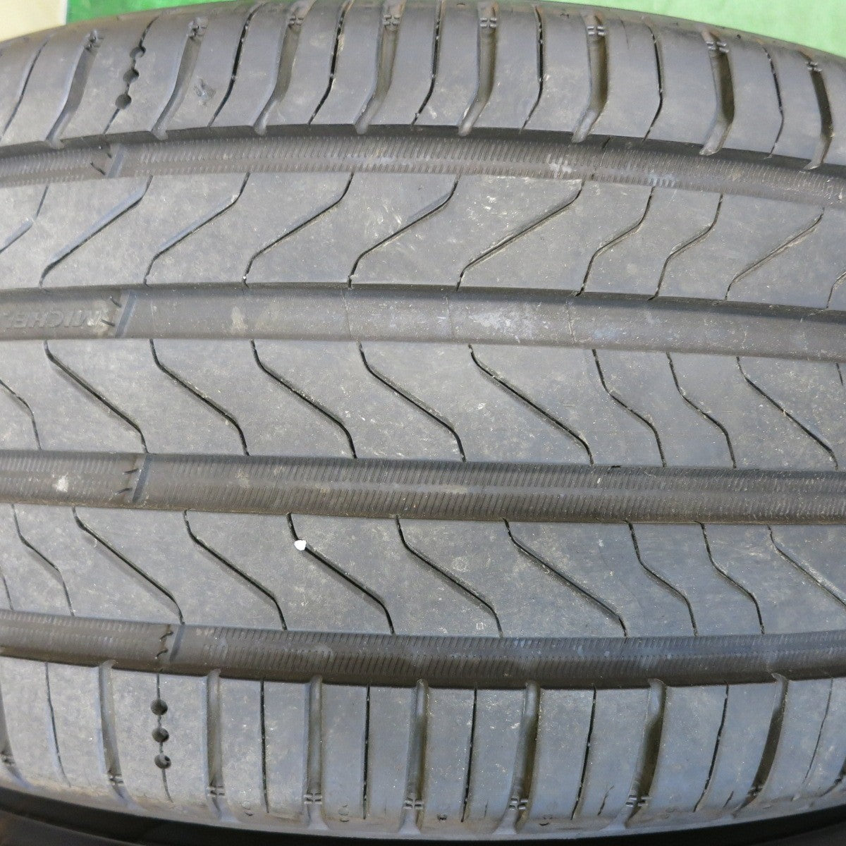 バリ溝！25年！キレイ！9.5分◎マツダ アテンザ 純正 225/55R17 ミシュラン プライマシー5 17インチ PCD114.3/5H◎6061412HAノ