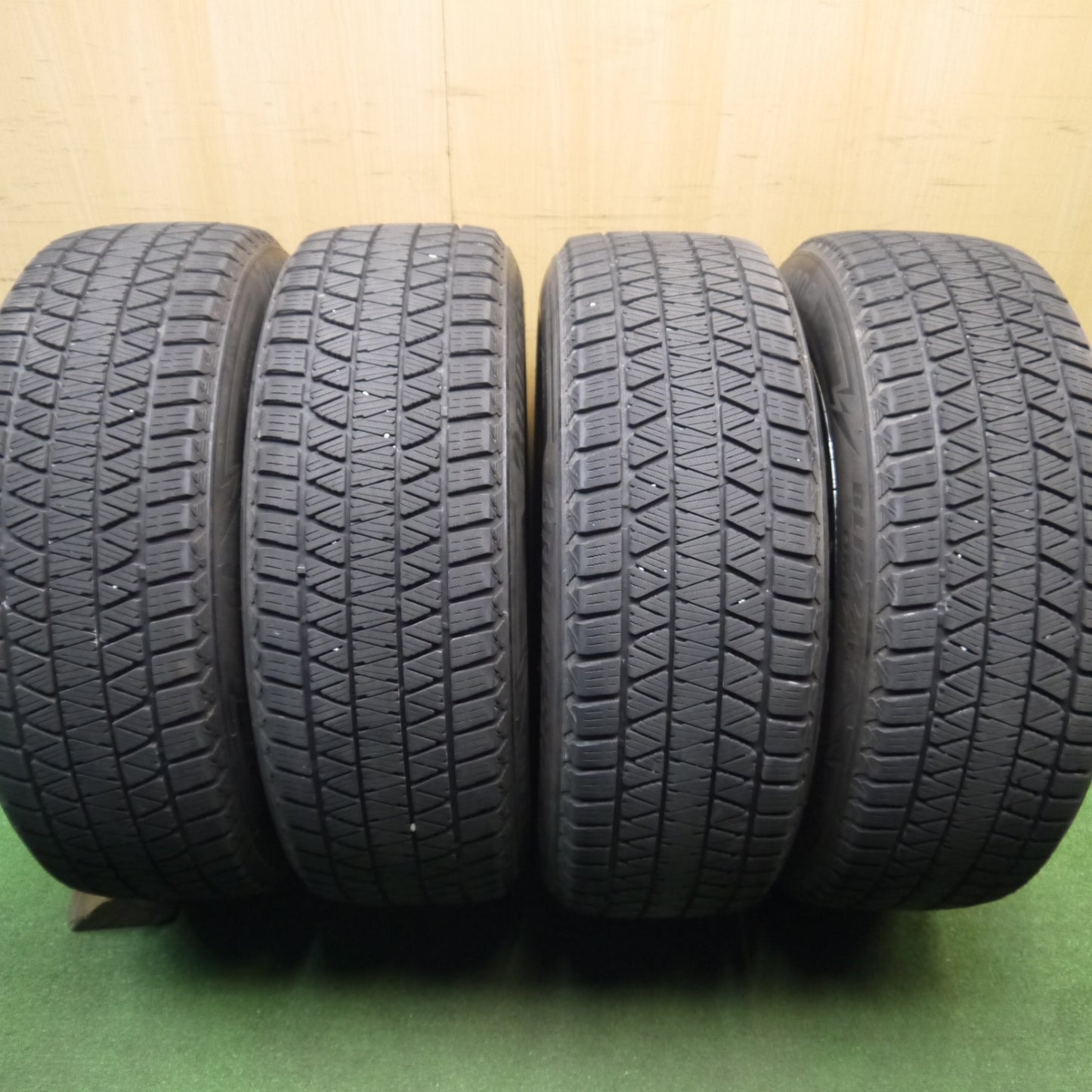 センサー付き★レクサス NX 等 LEONIS FZ 225/60R18 スタッドレス ブリヂストン ブリザック DM-V3 レオニス 18インチ PCD114.3/5H★6012101Hス