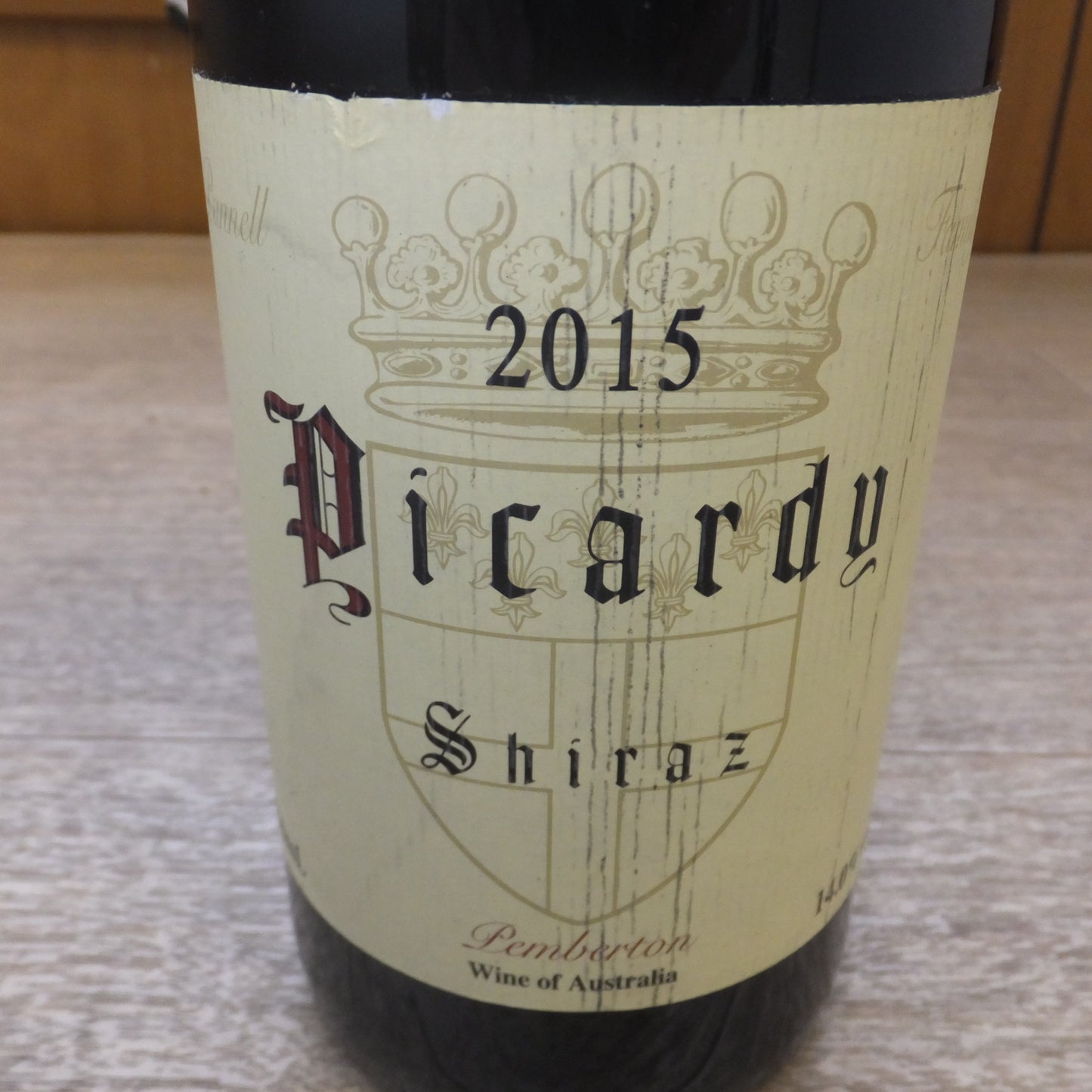 [送料無料] 未開栓★ピカーディ・シラーズ 2015 750ml 14.0%　PICARDY SHIRAZ　Pemberton Wine of Australia★