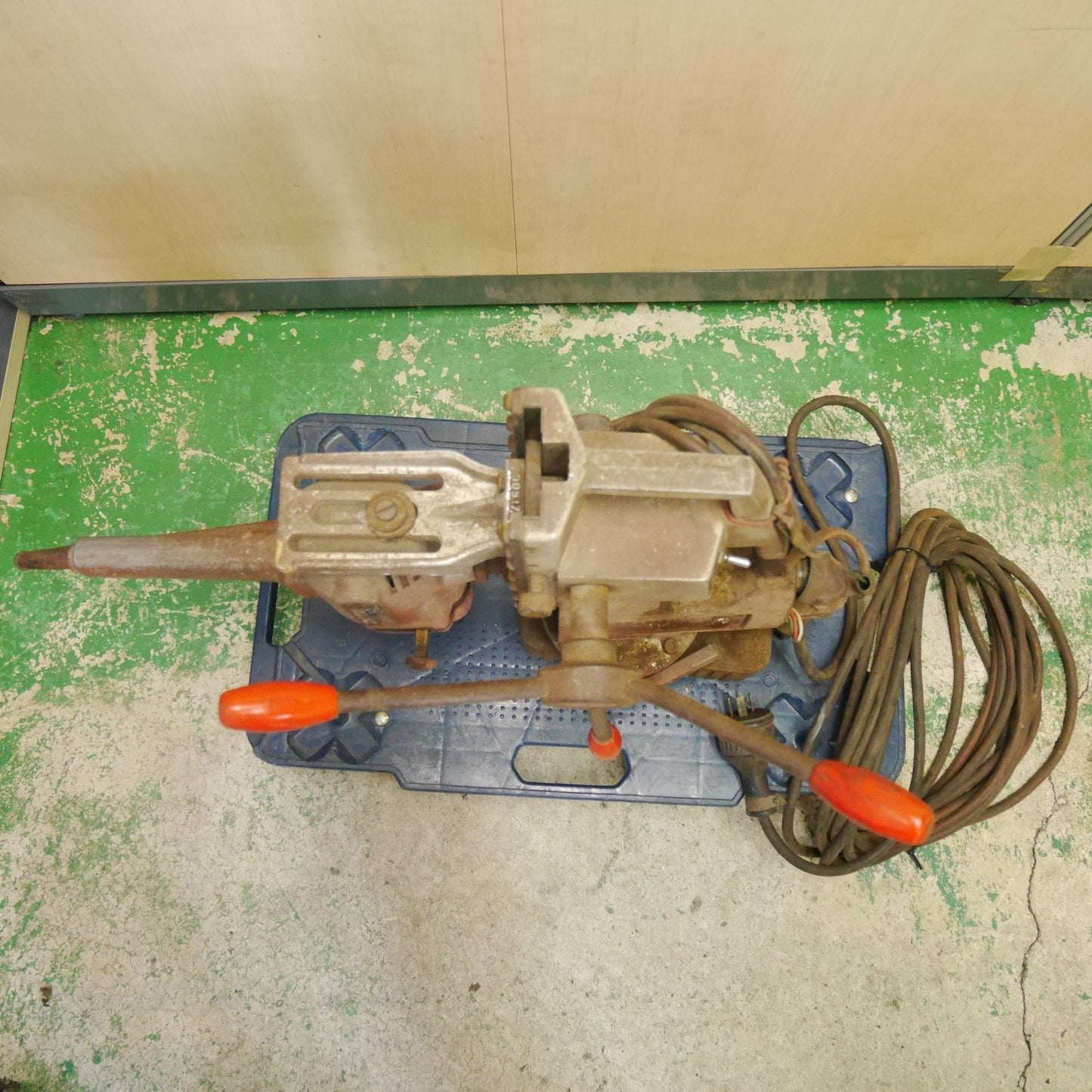 【岐阜発 直接引取限定】☆日東工器 ATRA MASTER 磁気ボール盤 M-250 アトラマスター 電動 工具 200V 穴あけ 加工 現状品☆