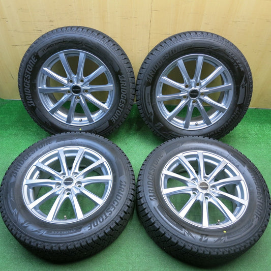 バリ溝！24年！キレイ！9.5分以上★スタッドレス 225/65R17 ブリヂストン ブリザック DM-V3 BALMINUM バルミナ 17インチ PCD114.3/5H★5120616HAス