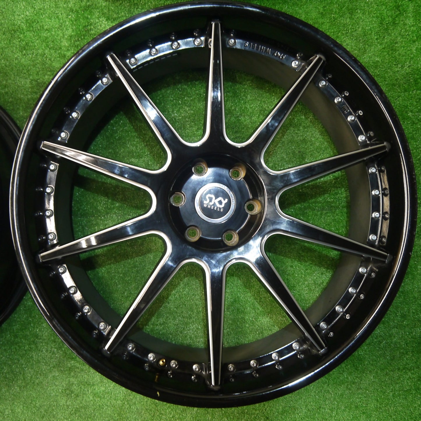 4本価格★SKY FORGED S206 26インチ スカイ フォージド ホイール 26×10J ランクル エスカレード サバーバン 等 PCD139.7/6H★5111103KKホ