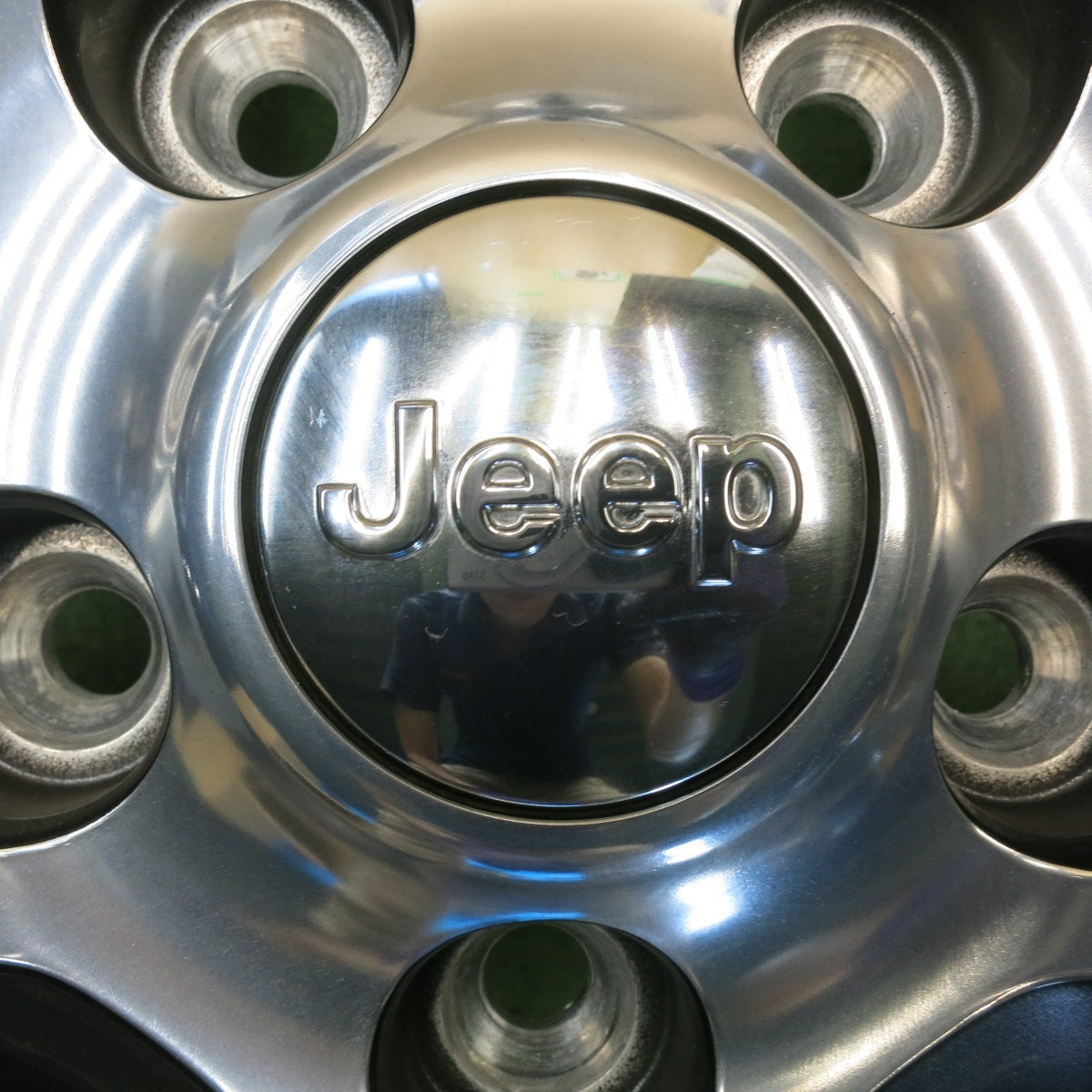 キレイ★ジープ JK ラングラー アンリミテッド サハラ 純正 MOPER ホイール 18インチ 18×7.5J PCD127/5H★6071101HAホ