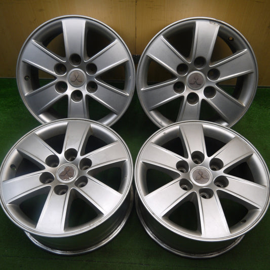 4本価格★三菱 パジェロ 純正 ホイール 17インチ 17×7.5J PCD139.7/6H★6022704Hホ