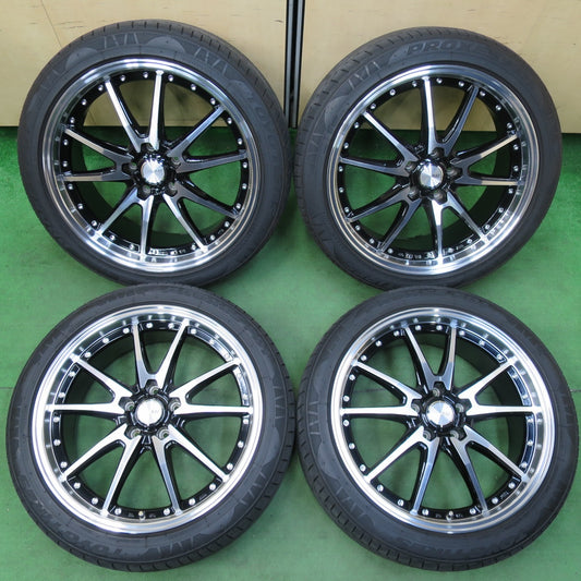 [送料無料] バリ溝！23年！キレイ！8.5分★LOXARNY 632 225/45R19 トーヨー プロクセス FD1 ロクサーニ 19インチ PCD114.3/5H★4112603イノ