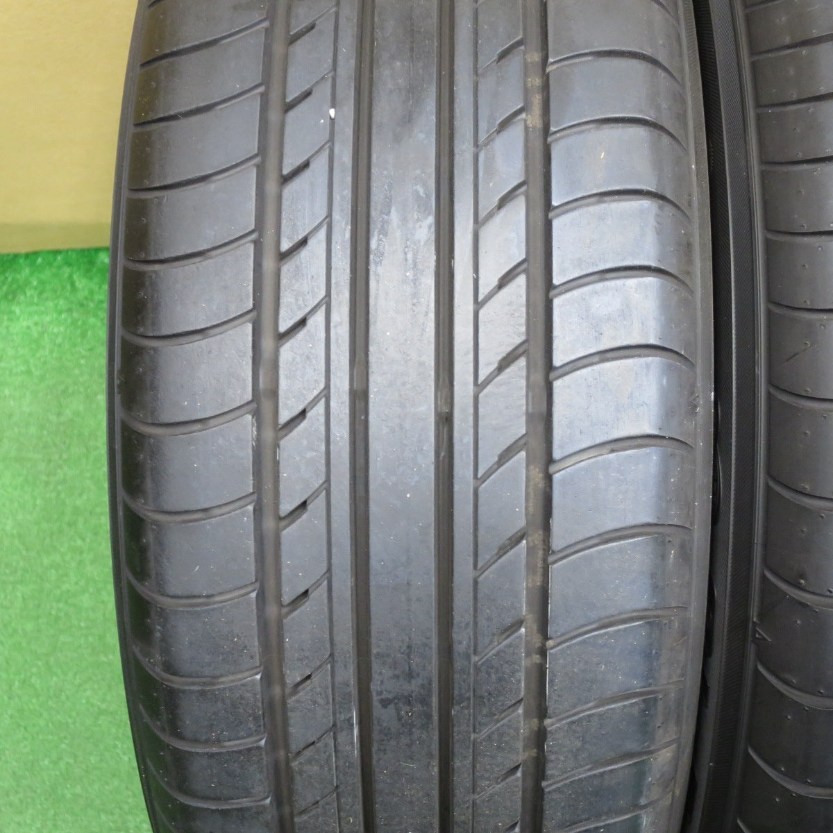 バリ溝！キレイ！9.5分★日産 キックス 純正 205/55R17 ヨコハマ ブルーアース E70 E70NZ 17インチ PCD114.3/5H★6041202NKノ