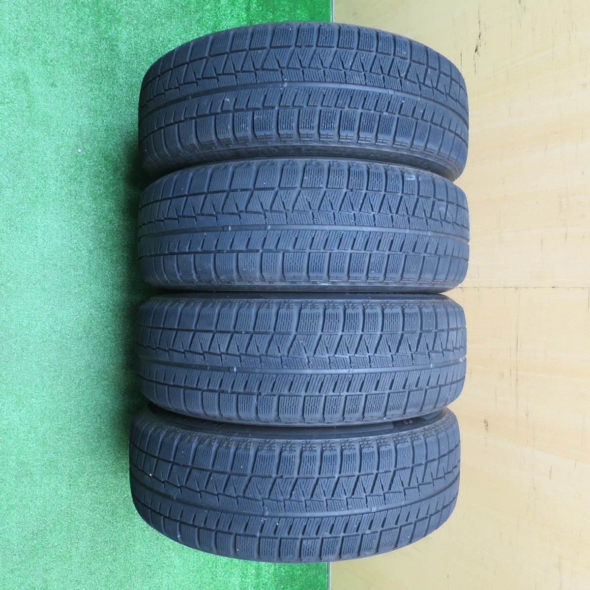 キレイ★レヴォーグ 等 205/60R16 スタッドレス ブリヂストン アイスパートナー2 BALMINUM バルミナ 16インチ PCD100/5H★5102206NJス