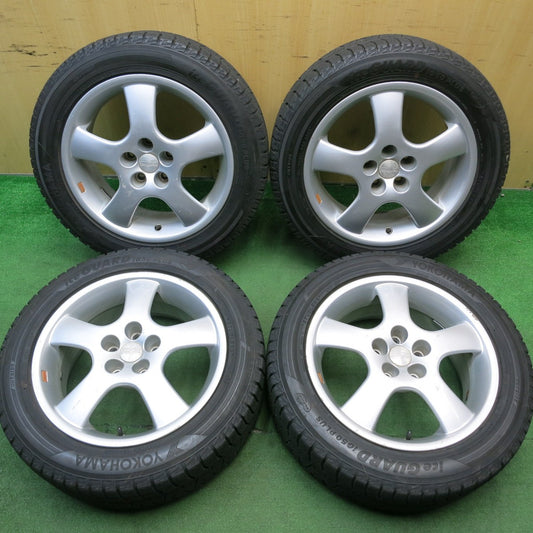 バリ溝！8.5分★スタッドレス 215/55R17 ヨコハマ アイスガード iG50 プラス O・Z OZ 17インチ PCD114.3/5H★5050307HAス