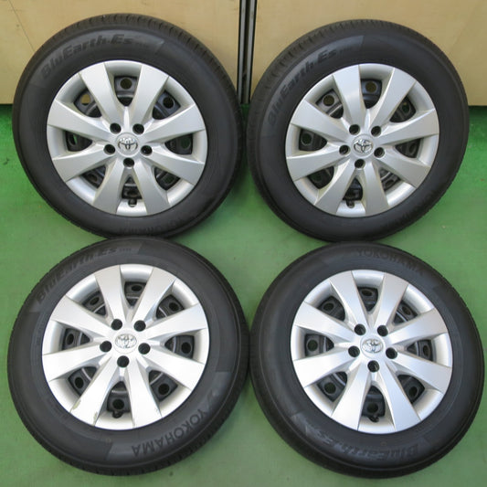 バリ溝！22年！8.5分★トヨタ プレミオ 純正 スチール 185/65R15 ヨコハマ BluEarth-ES ES32 15インチ PCD100/5H★5082105イノ