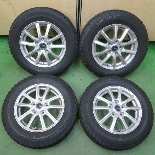 バリ溝！8.5分★スタッドレス 195/65R15 ブリヂストン アイスパートナー2 PREO プレオ 15インチ PCD114.3/5H★6010601イス