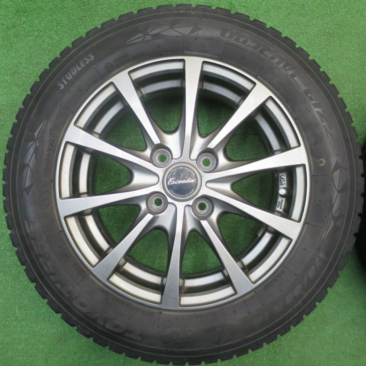 4本価格！21年★スタッドレス 175/65R14 トーヨー オブザーブ GIZ2 Exceeder エクシーダー 14インチ PCD100/4H★5111303NJス