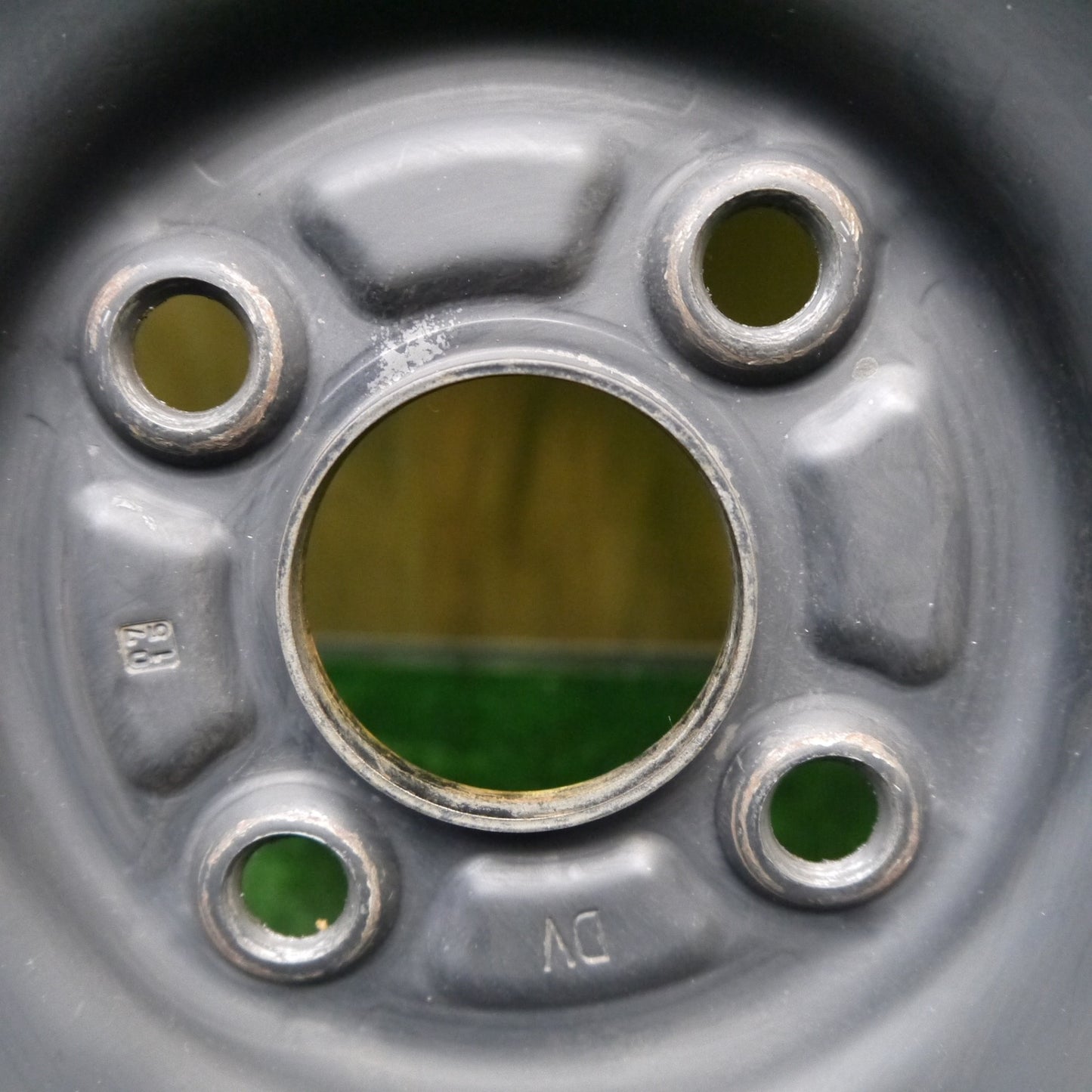 バリ溝！25年！8.5分★155/65R14 マックストレック MAXIMUS M2 スチール ホイール 14インチ PCD100/4H★6011305Hノ