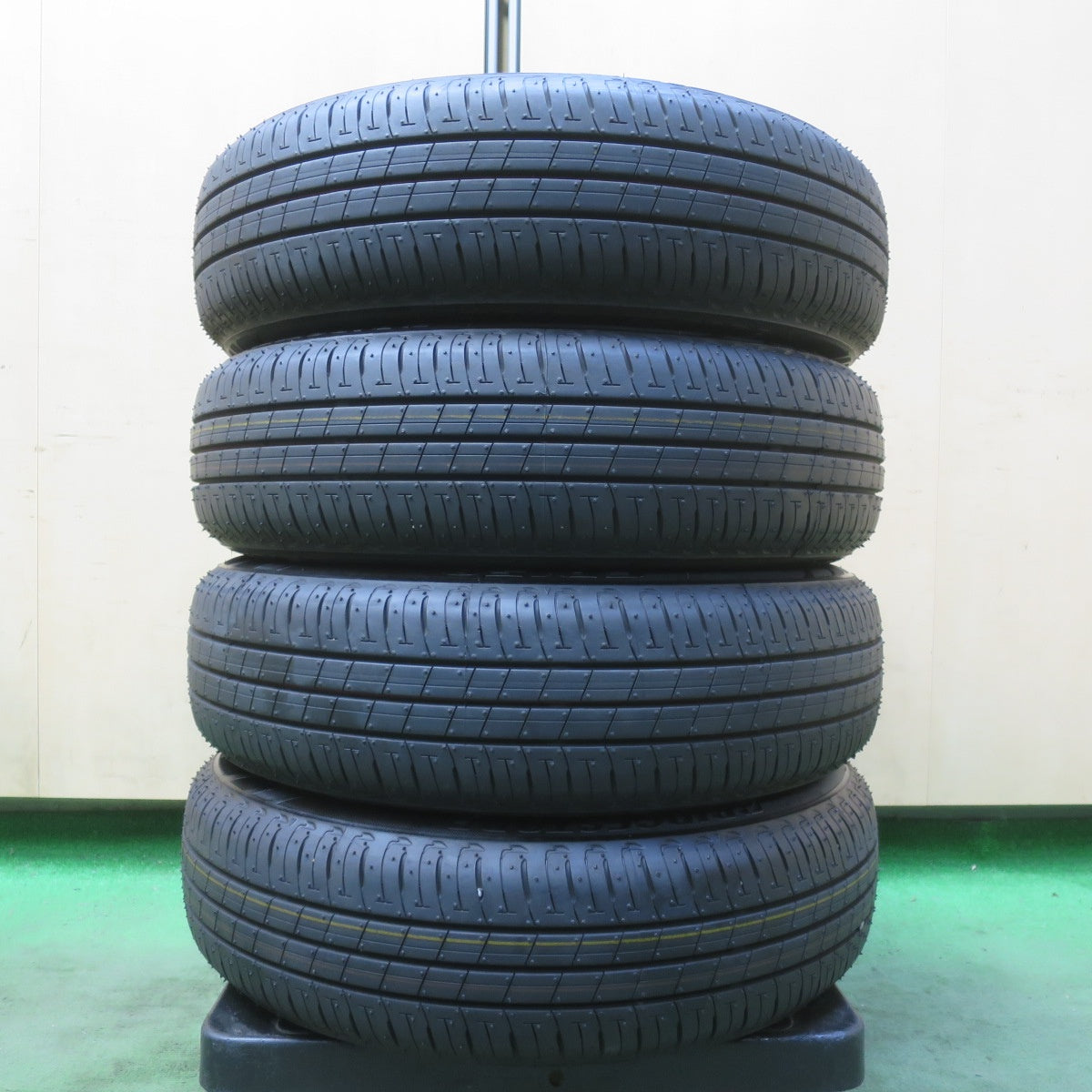 新車外し！26年◎三菱 デリカ ミニ 純正 スチール 155/65R14 ブリヂストン エコピア EP150 14インチ PCD100/4H◎6080702イノ