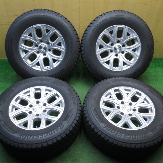 バリ溝！23年！キレイ！9.5分★LEHRMEISTER PREMIX 飛車 265/65R17 スタッドレス ブリヂストン ブリザック DM-V3 レアマイスター プレミックス PCD139.7/6H★5040202KKス