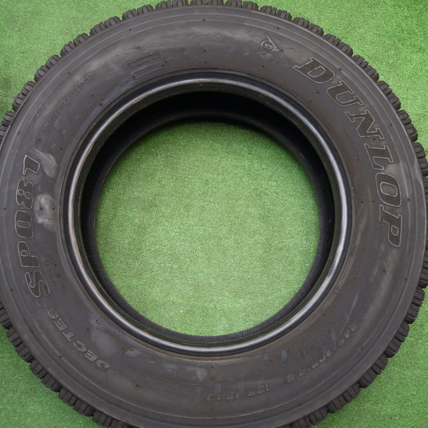 4本価格！23年★トラック タイヤ 245/70R19.5 136/134J スタッドレス ダンロップ デクテス SP081 19.5インチ★5111407Hスタ