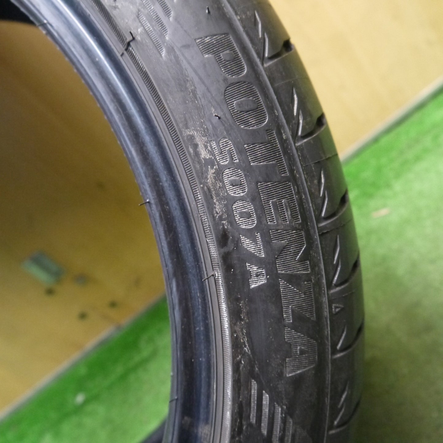 バリ溝！23年！9.5分！1本★245/40R18 ブリヂストン ポテンザ S007A タイヤ 18インチ インプレッサ WRX ランエボ 等★5100107Hノタ