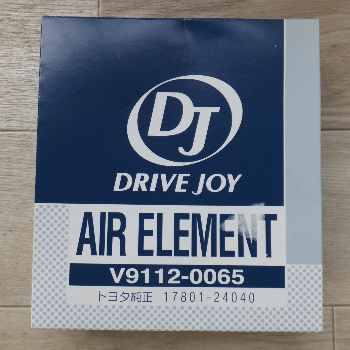 [送料無料] 未使用★トヨタ TOYOTA DRIVE JOY エアエレメント AIR ELEMENT V9112-0065 17801-24040　アクア ヤリス ヤリスクロス★