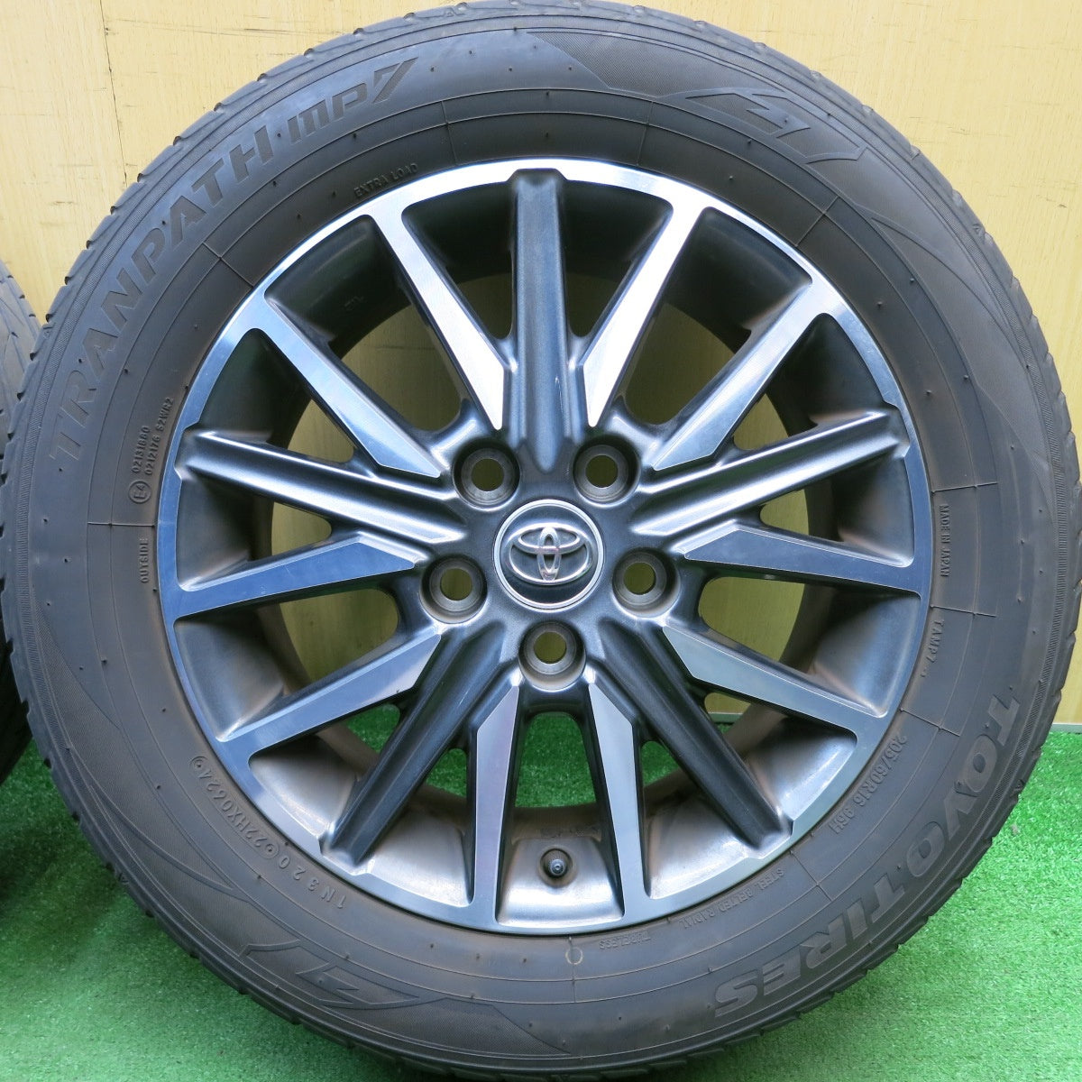 4本価格！24年★トヨタ 80系 ノア ヴォクシー 純正 205/60R16 トーヨー トランパス MP7 16インチ PCD114.3/5H★6050309HAノ