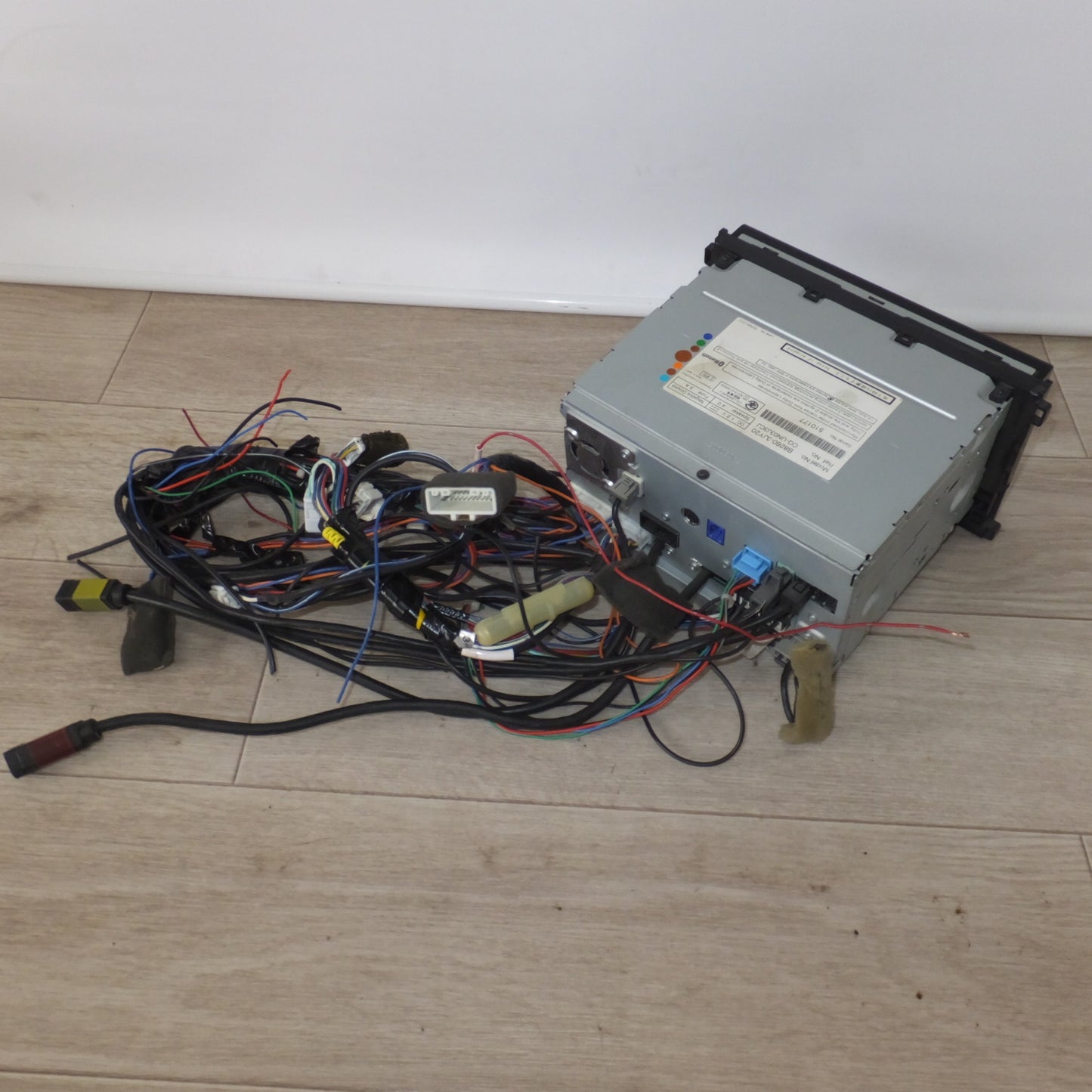 [送料無料] ジャンク★パナソニック製 日産 純正 オリジナルナビゲーション B8260-3JY20 MM513D-L[39]★