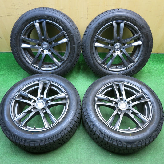 ほぼ未使用！24年！キレイ★BMW 等 KELLENERS Sport 225/55R17 スタッドレス グッドイヤー アイスナビ7 ケレナーズ スポーツ 17インチ PCD112/5H★5120614HAス
