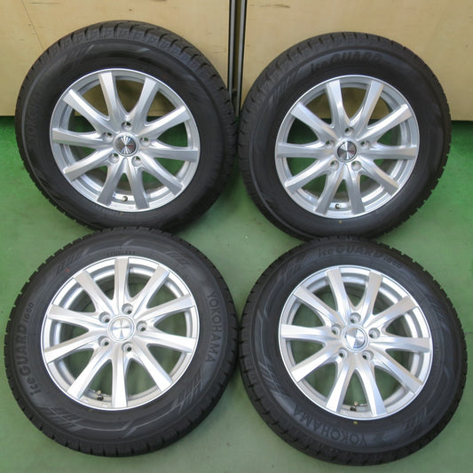 バリ溝！23年！キレイ！9.5分◎スタッドレス 215/60R16 ヨコハマ アイスガード iG60 ravrion RS01 ラブリオン 16インチ PCD114.3/5H◎6093001イス