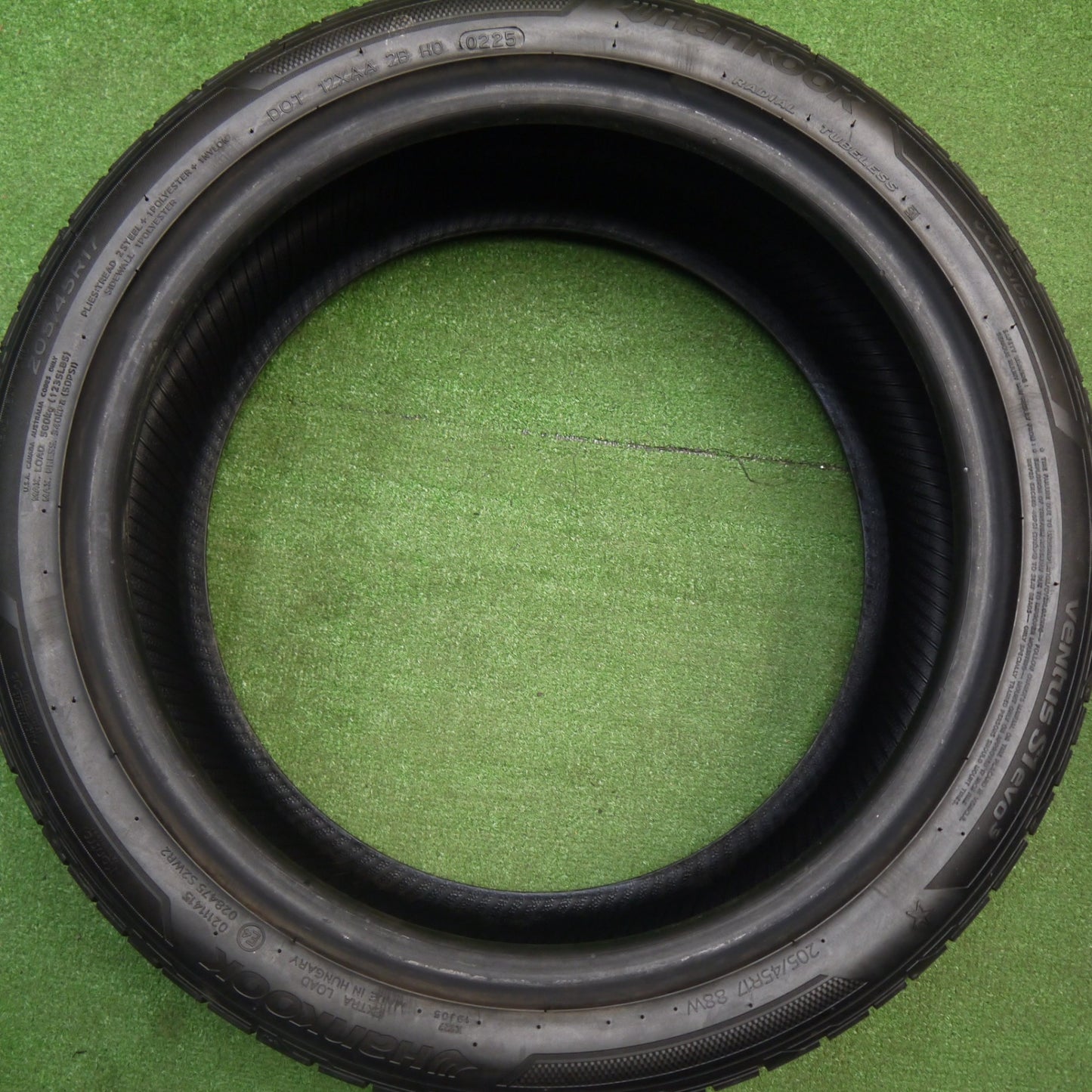 バリ溝！25年！ほぼ10分★205/45R17 ハンコック VENTUS S1 evo3 ベンタス タイヤ 17インチ GR ヤリス ヴィッツ CR-Z シビック 等★5122207Hノタ