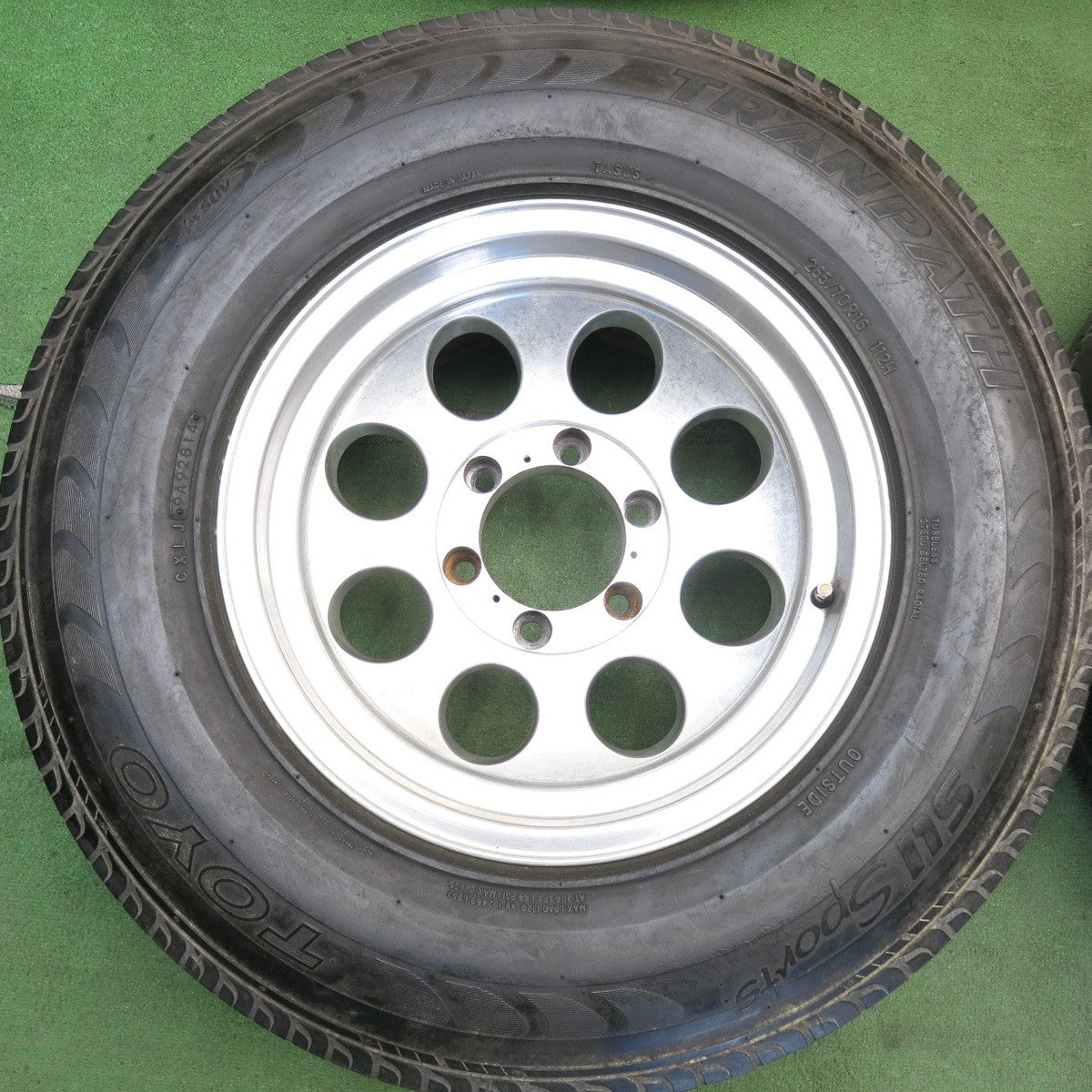 4本価格◎ミッキートンプソン MT-058 265/70R16 トーヨー トランパス SU Sports 16インチ PCD139.7/6H◎6061411HAノ