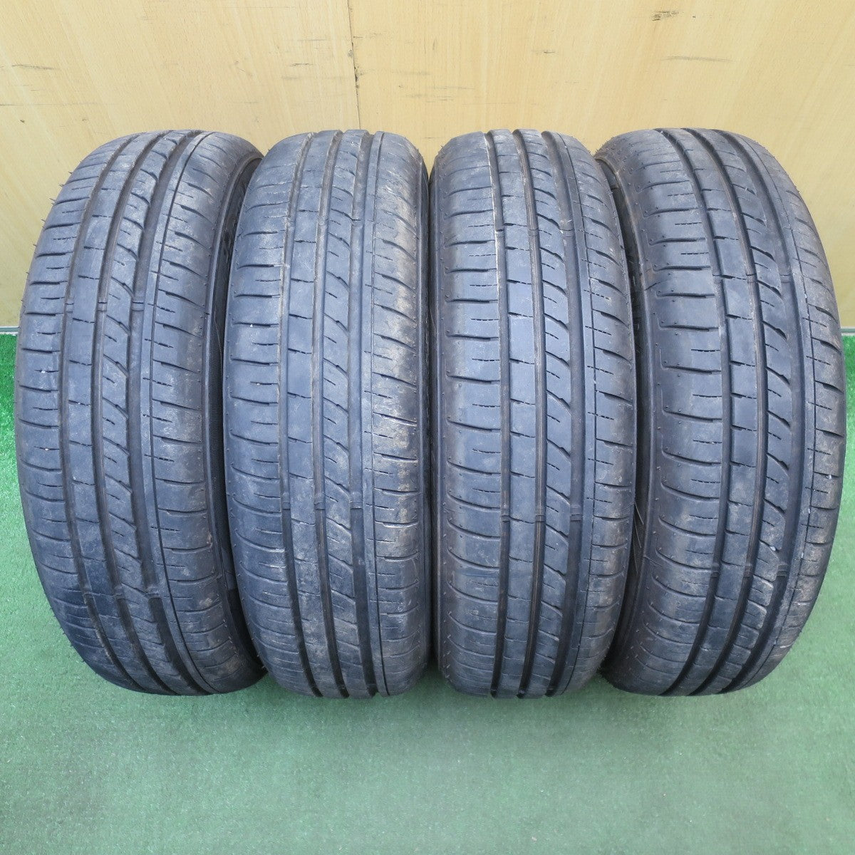 4本価格！24年★ダイハツ タント ムーヴ 等 純正 155/65R14 ケンダ KENETICA ECO 14インチ PCD100/4H★6032404NJノ