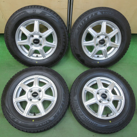 キレイ！22年★スタッドレス 145/80R13 ブリヂストン ブリザック VRX2 TOPRUN トップラン 13インチ PCD100/4H★5093014イス