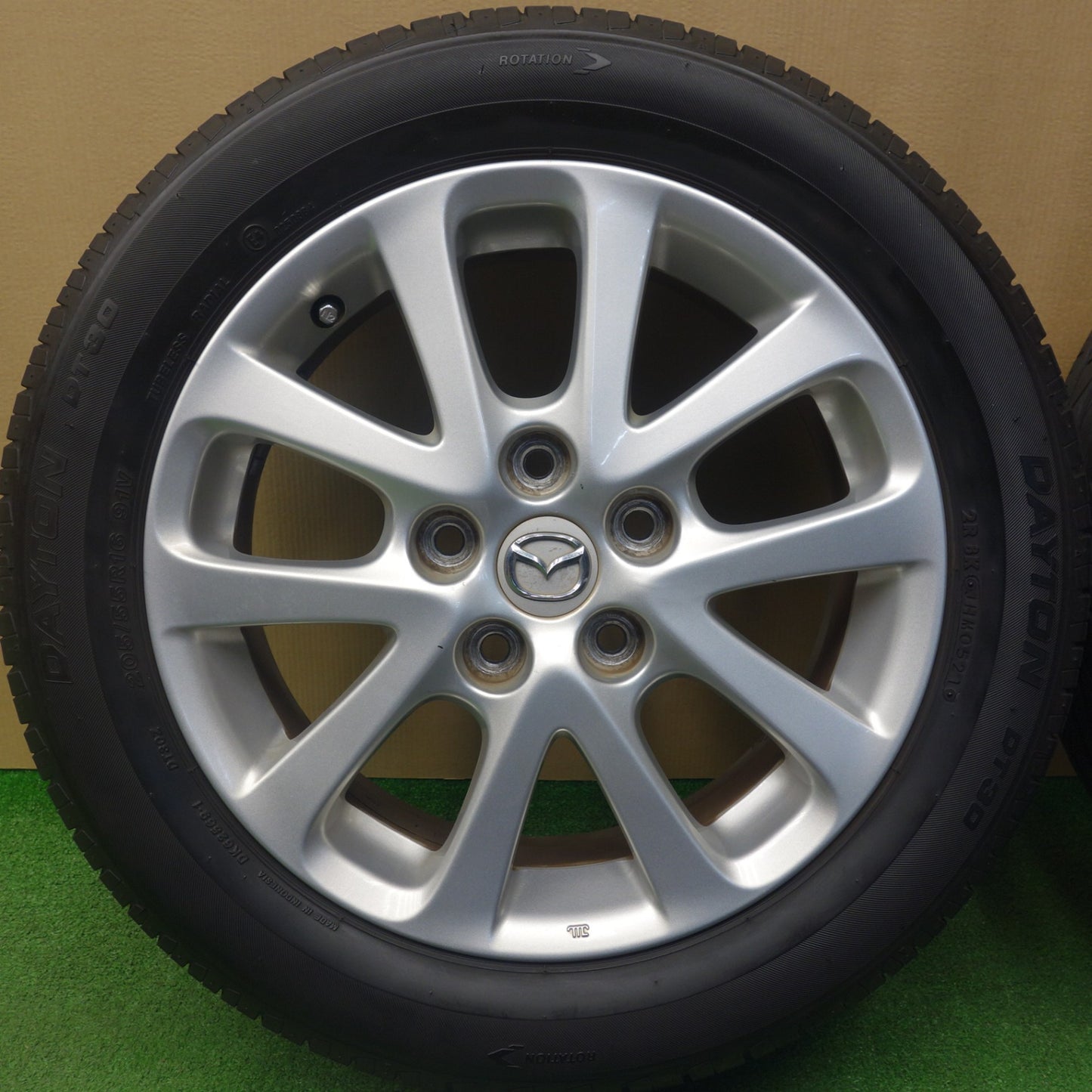 キレイ★マツダ プレマシー アクセラ 純正 205/55R16 デイトン DT30 16インチ PCD114.3/5H★6032003KTノ