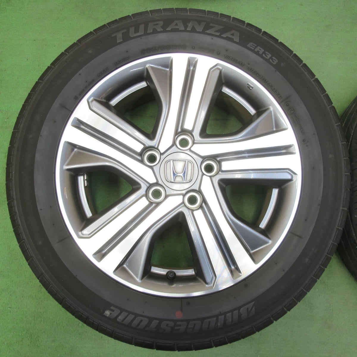 バリ溝！21年！キレイ！8.5分★ホンダ RP ステップワゴン 純正 205/60R16 ブリヂストン トランザ ER33 16インチ PCD114.3/5H★5050812イノ