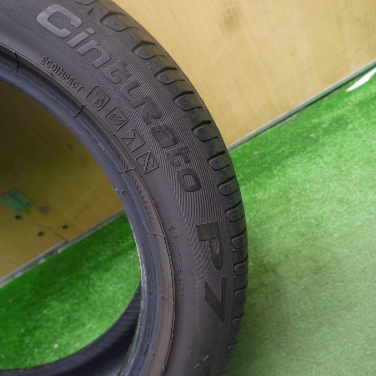 バリ溝 21年 8.5分 1本★225/50R17 ピレリ Cinturato P7 ランフラット 17インチ BMW マークX アコード レガシィ等★5032506Hノタ