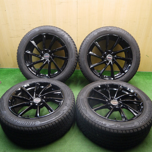 4本価格！23年★ベンツ 等 BORBET 235/55R19 スタッドレス ブリヂストン ブリザック DM-V3 ボルベット 19インチ PCD112/5H★5061105Hス